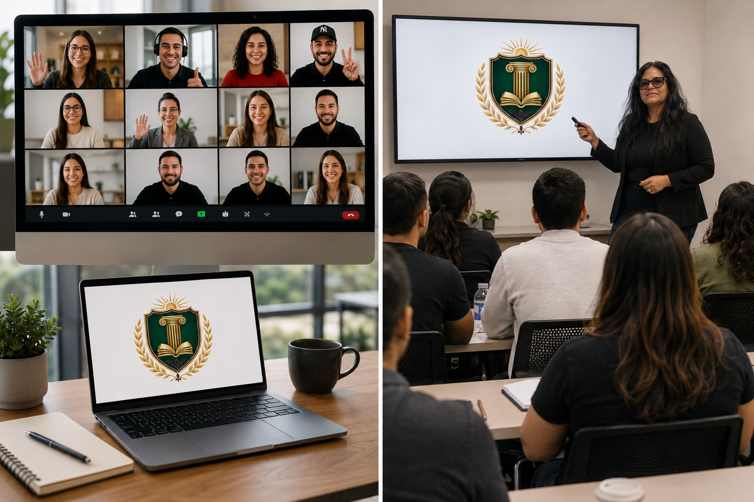 Live bilingual class on Zoom